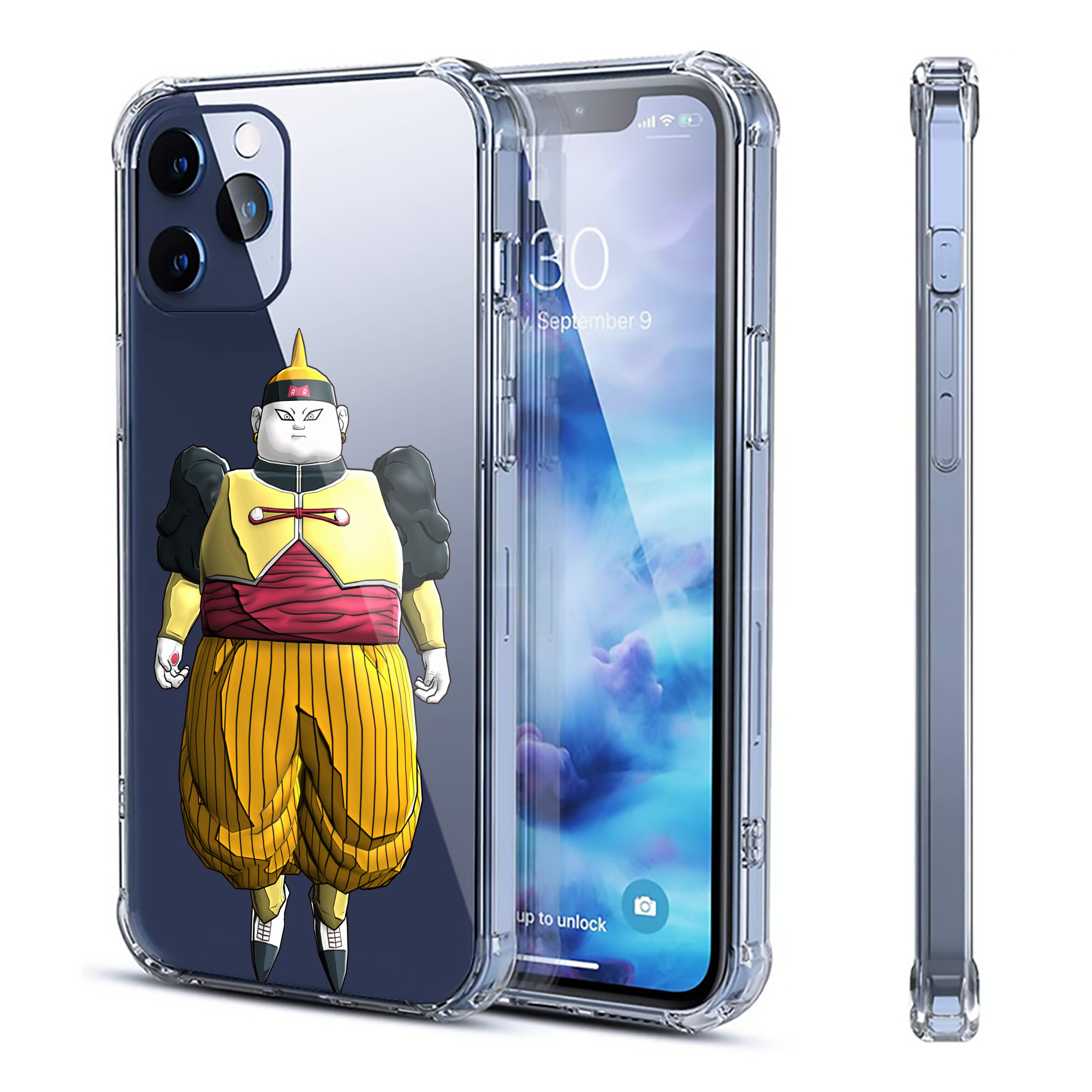 （画像用） ドラゴンボール DRAGON BALL 【iPhone 12シリーズ対応】透明スマホケース（クリアソフトケース）